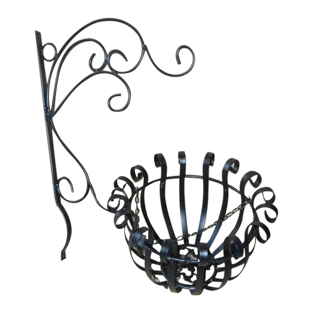 Wrought-iron-balcony-wall-mount-wall-flower-decoration-flower-busy-hanging-flower-baskets-spot-wholesale-glove