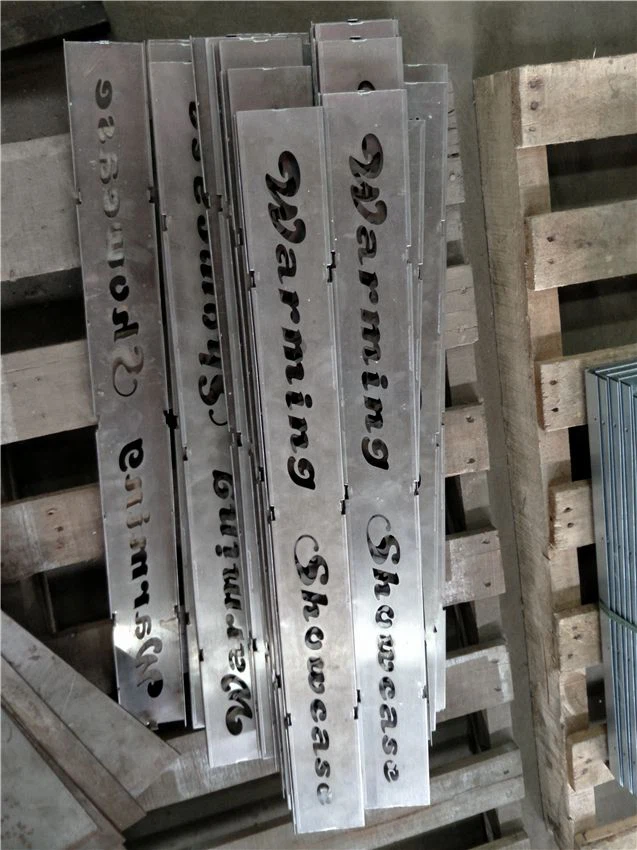 Custom Logo Laser Cut Metal Good Quality